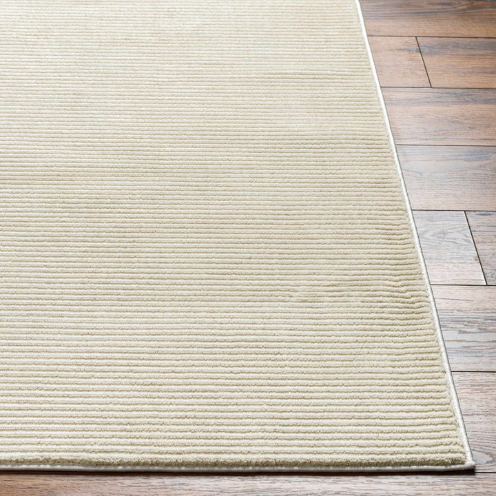 Mimi Beige Modern Solid Design Washable Rug - The Rug Decor