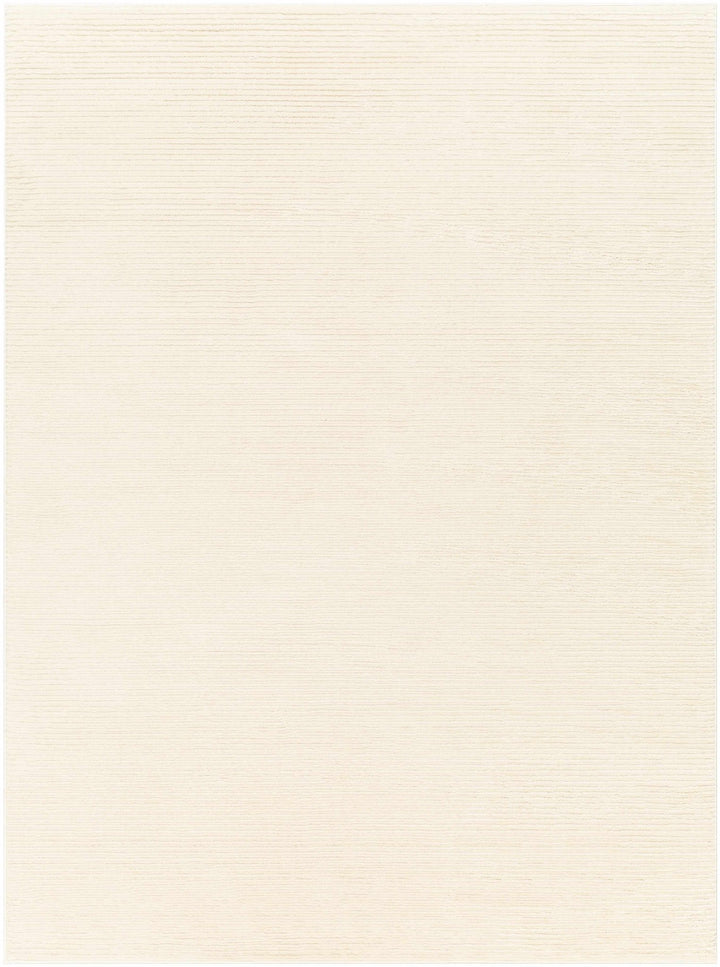 Mimi Beige Modern Solid Design Washable Rug - The Rug Decor