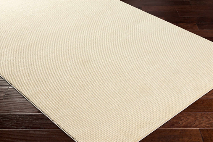 Mimi Beige Modern Solid Design Washable Rug - The Rug Decor