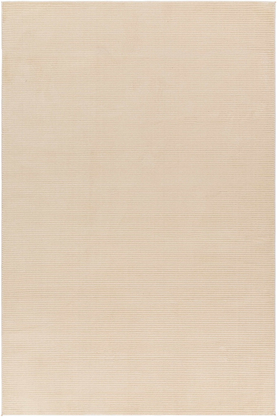 Mimi Beige Modern Solid Design Washable Rug - The Rug Decor