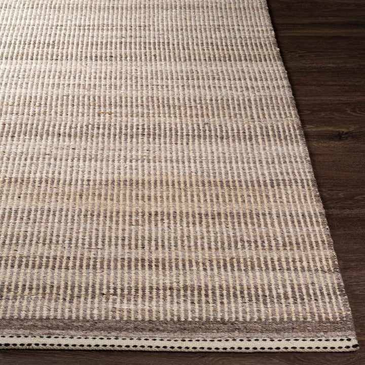 Minare Beige Modern Style Hand Woven Jute Area Rug - The Rug Decor