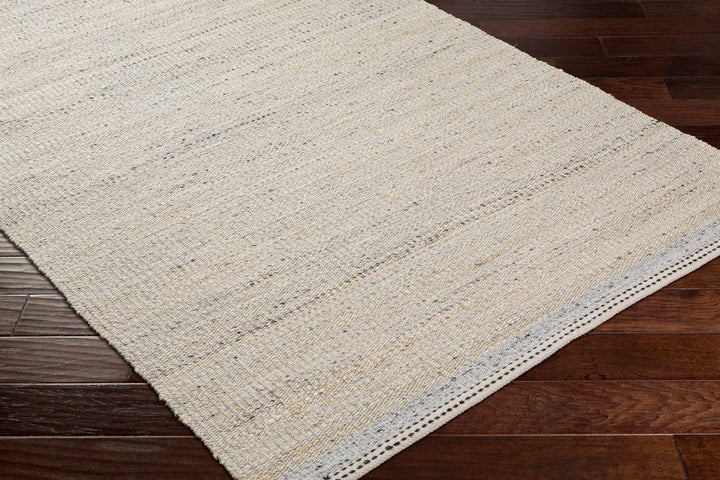 Minare Beige Modern Style Hand Woven Jute Area Rug - The Rug Decor