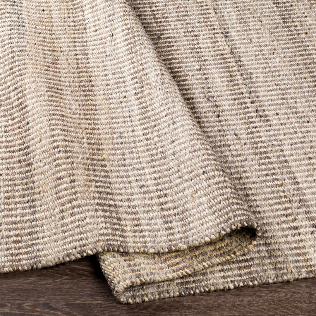 Minare Beige Modern Style Hand Woven Jute Area Rug - The Rug Decor