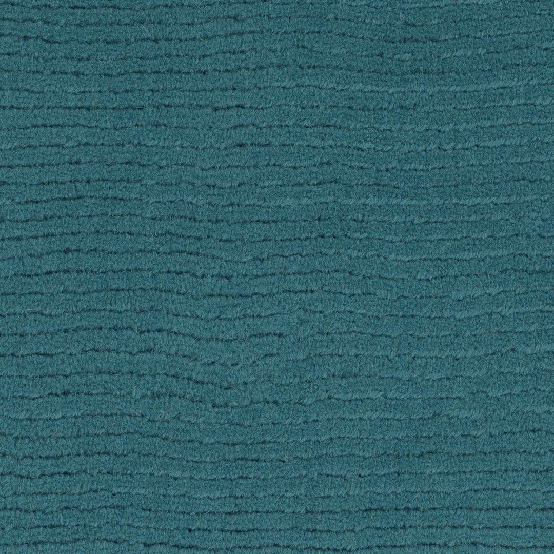 Minford Modern Solid Teal Wool Area Rug - The Rug Decor