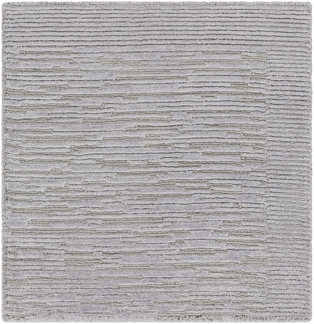 Mingenew Gray Modern Style Hand Knotted Wool Area Rug - The Rug Decor