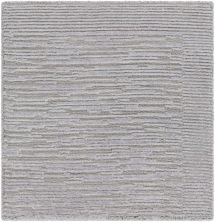 Mingenew Gray Modern Style Hand Knotted Wool Area Rug - The Rug Decor