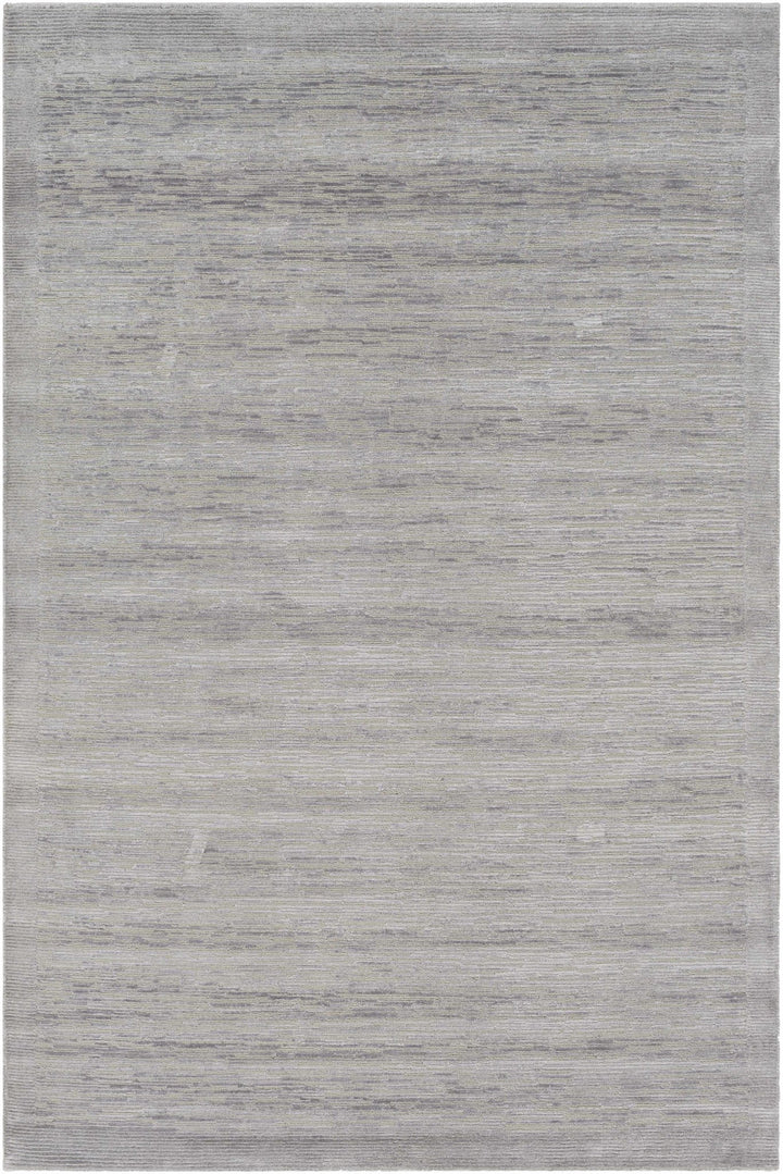 Mingenew Gray Modern Style Hand Knotted Wool Area Rug - The Rug Decor
