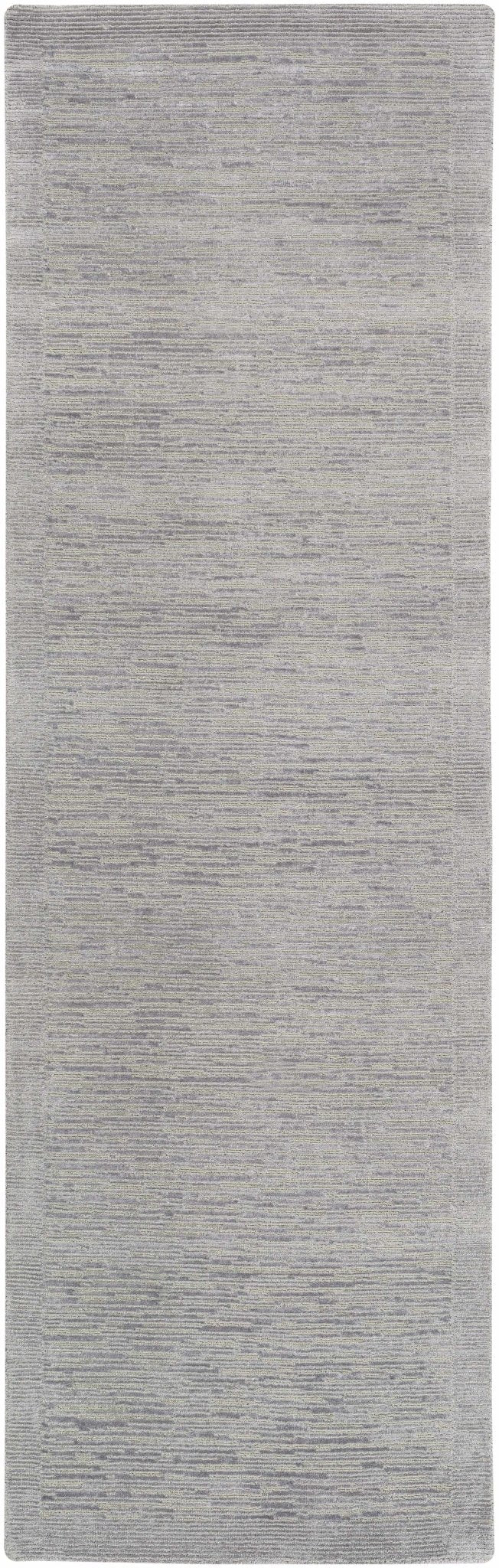 Mingenew Gray Modern Style Hand Knotted Wool Area Rug - The Rug Decor
