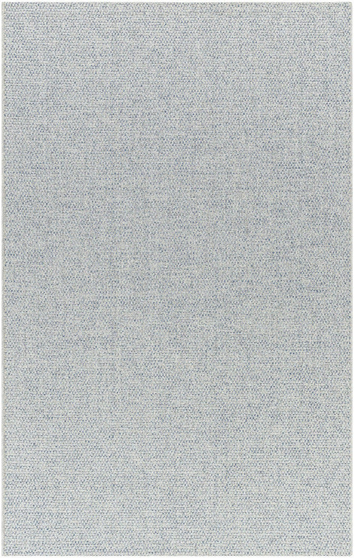 Mirit Gray And Blue Contemporary Style Area Rug - The Rug Decor
