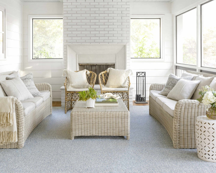 Mirit Gray And Blue Contemporary Style Area Rug - The Rug Decor