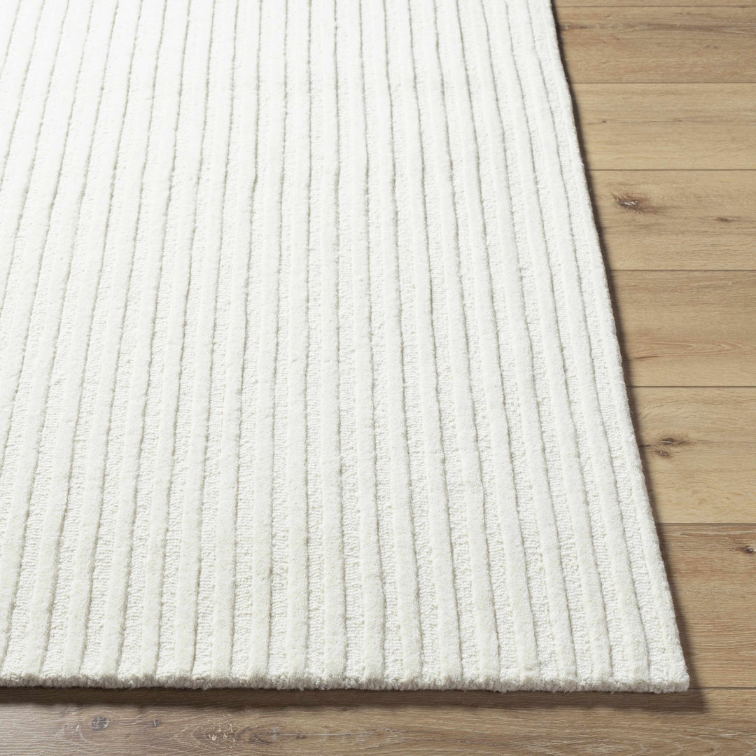 Missa White Contemporary Style Hand Tufted Wool Area Rug - The Rug Decor
