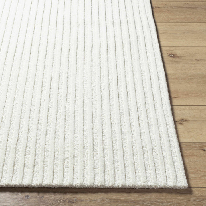 Missa White Contemporary Style Hand Tufted Wool Area Rug - The Rug Decor