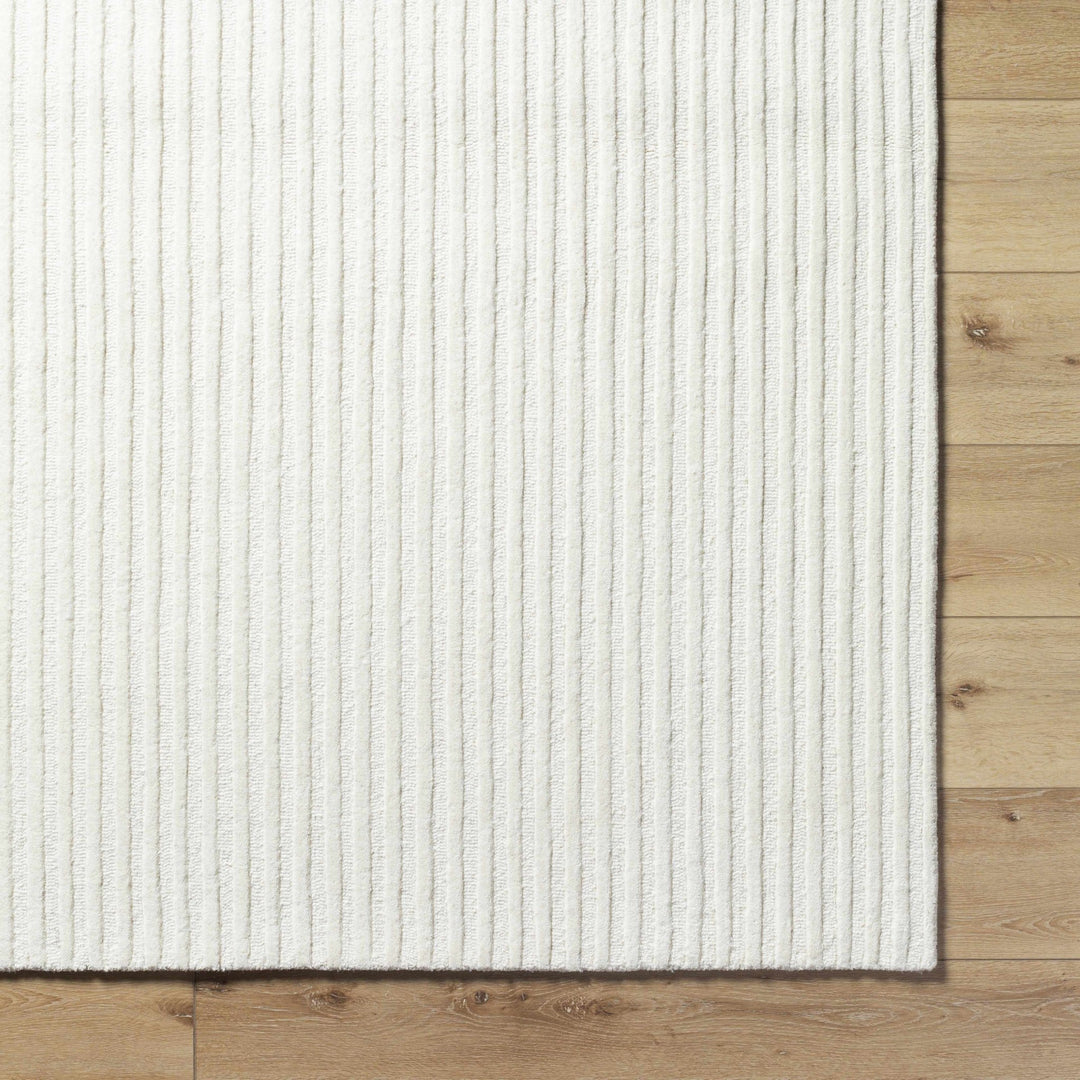 Missa White Contemporary Style Hand Tufted Wool Area Rug - The Rug Decor