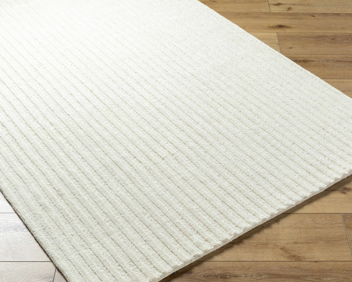 Missa White Contemporary Style Hand Tufted Wool Area Rug - The Rug Decor