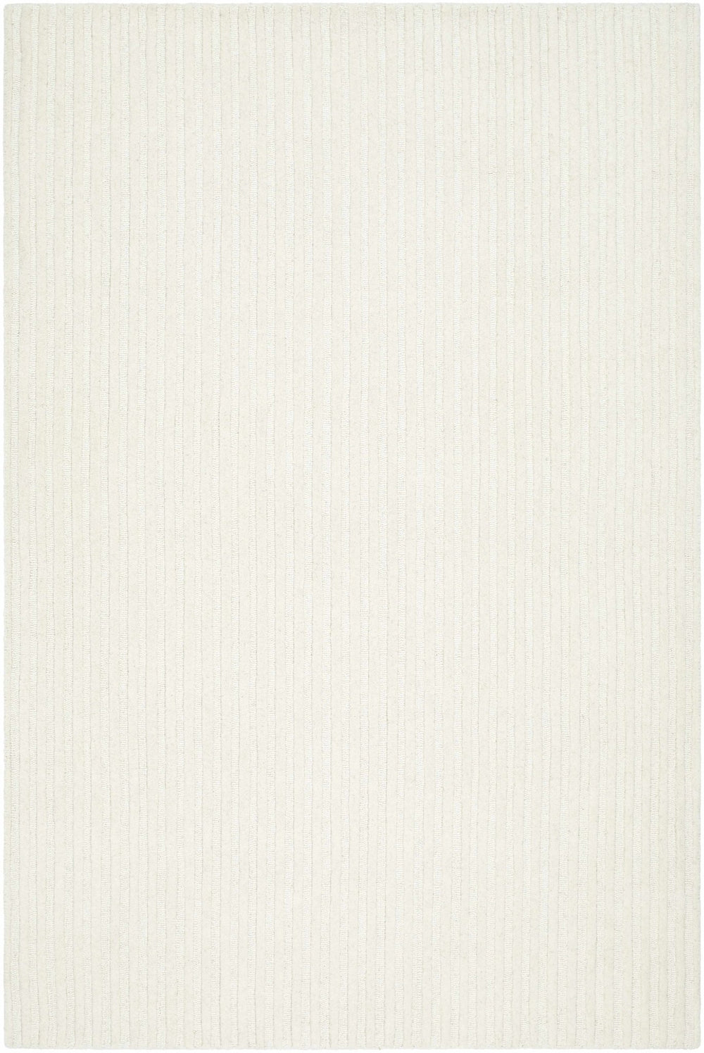 Missa White Contemporary Style Hand Tufted Wool Area Rug - The Rug Decor