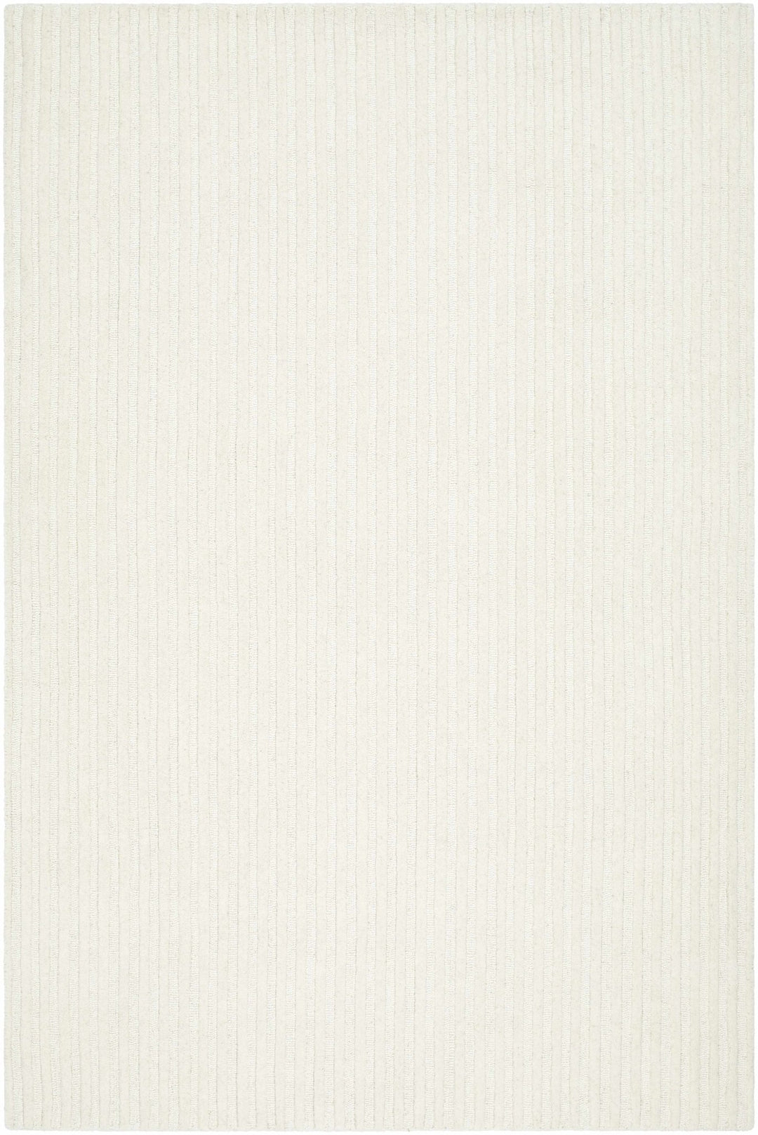 Missa White Contemporary Style Hand Tufted Wool Area Rug - The Rug Decor