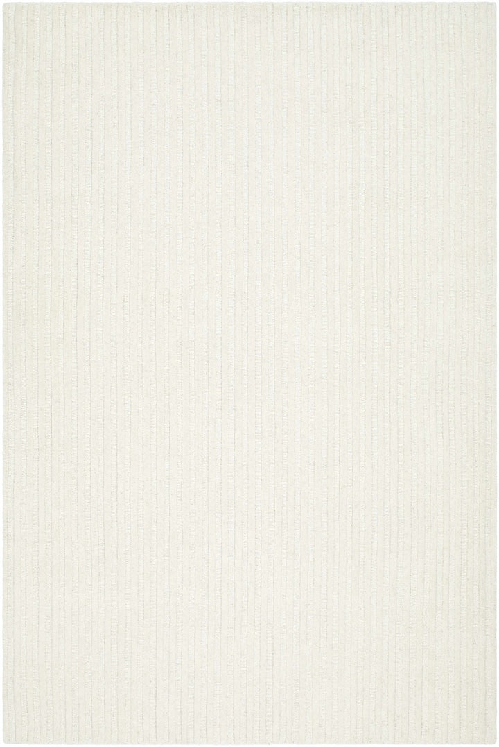 Missa White Contemporary Style Hand Tufted Wool Area Rug - The Rug Decor