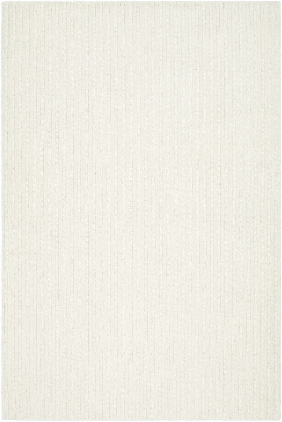 Missa White Contemporary Style Hand Tufted Wool Area Rug - The Rug Decor
