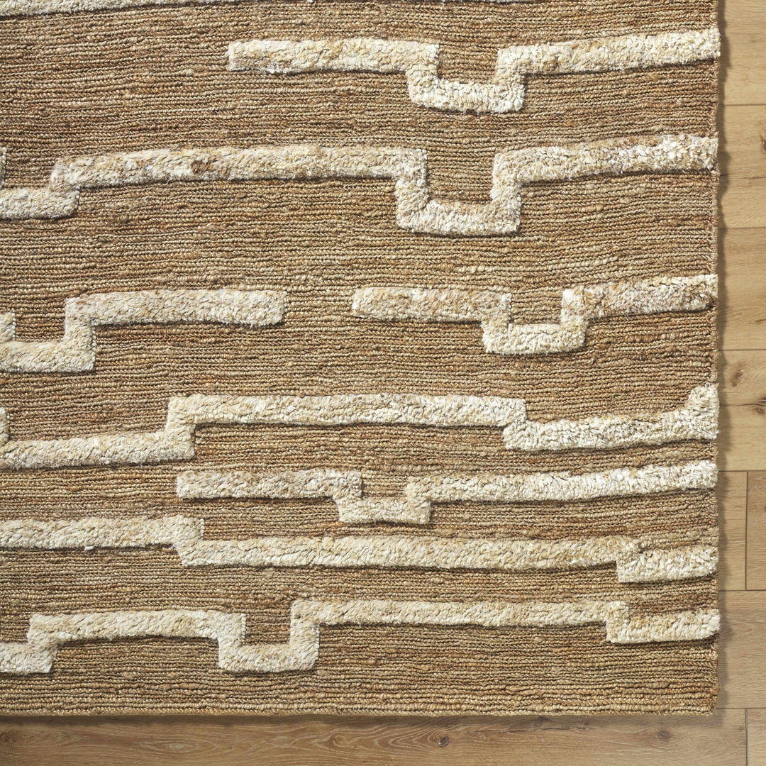 Miya Contemporary Brown And Beige Area Rug - The Rug Decor