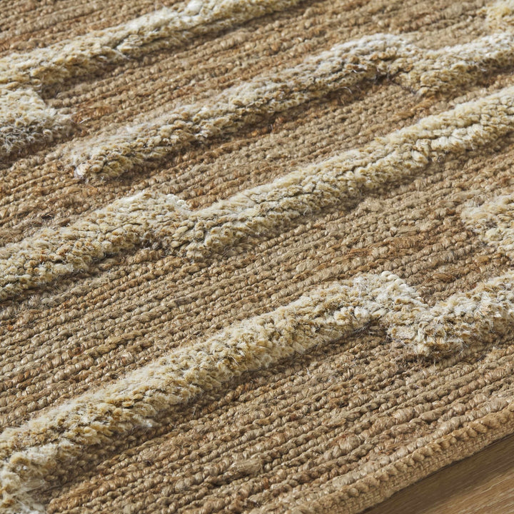 Miya Contemporary Brown And Beige Area Rug - The Rug Decor