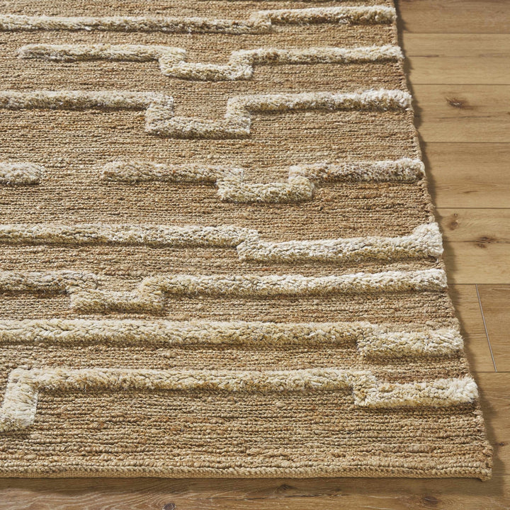 Miya Contemporary Brown And Beige Area Rug - The Rug Decor