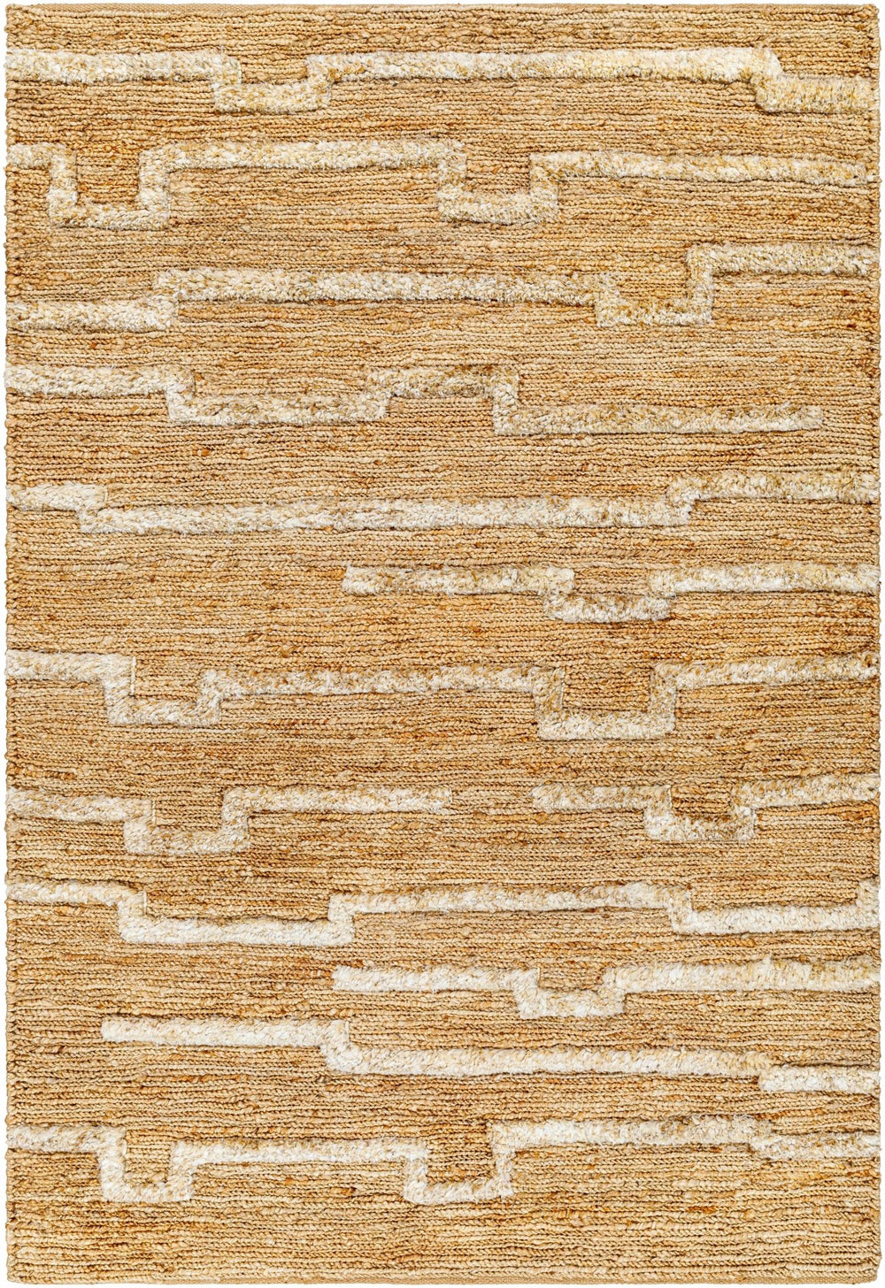 Miya Contemporary Brown And Beige Area Rug - The Rug Decor