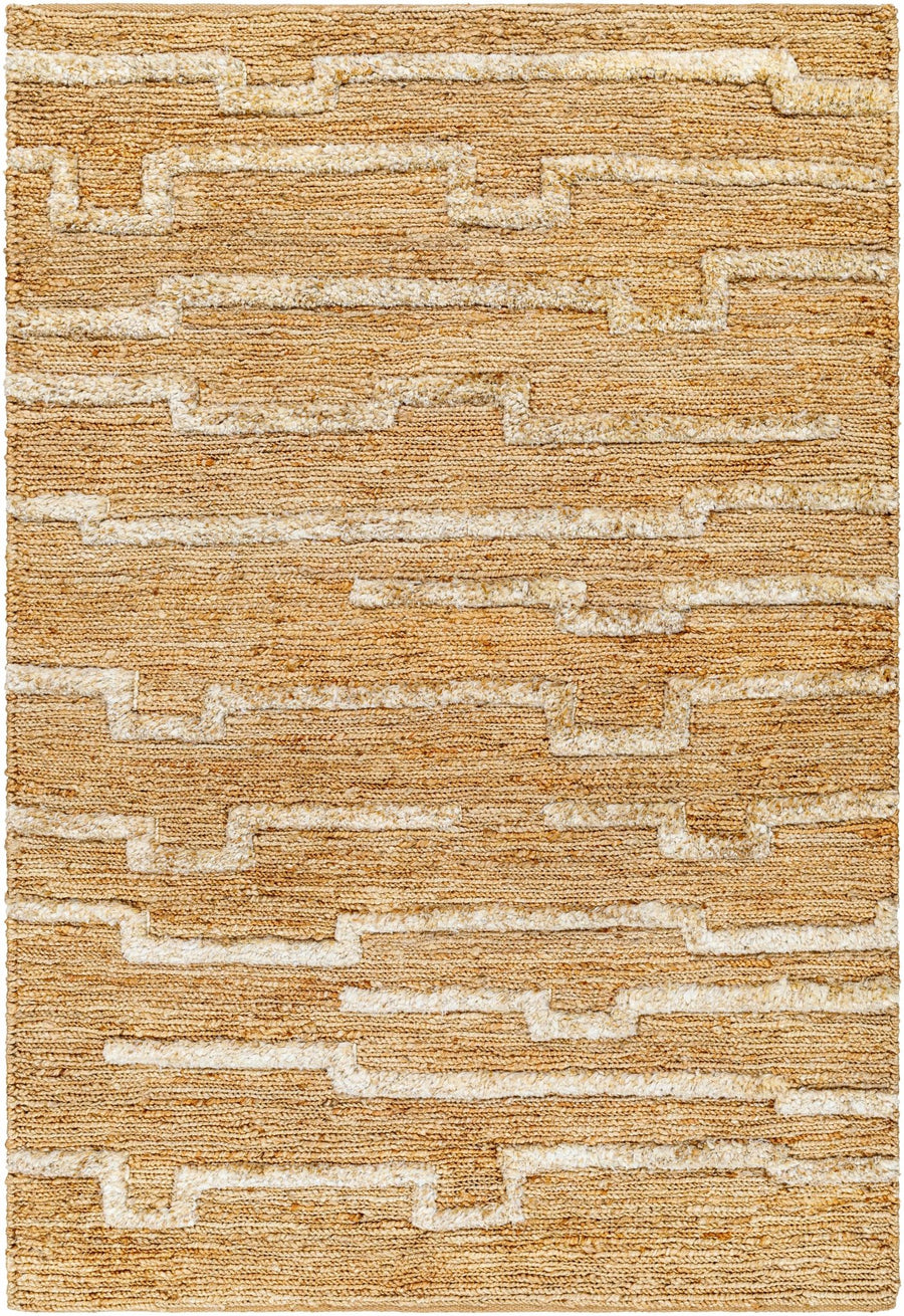 Miya Contemporary Brown And Beige Area Rug - The Rug Decor