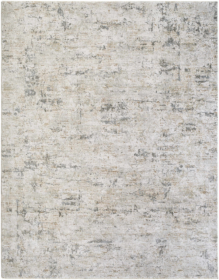 Meral Modern Abstract Design Beige And Gray Area Rug