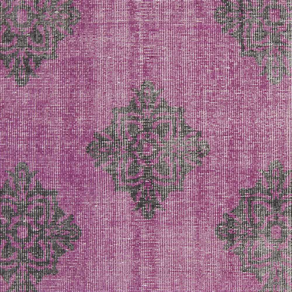 Mina Traditional Style Purple And Green Hand Knotted Area Rug