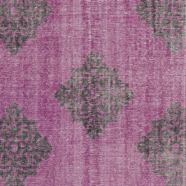 Mina Traditional Style Purple And Green Hand Knotted Area Rug