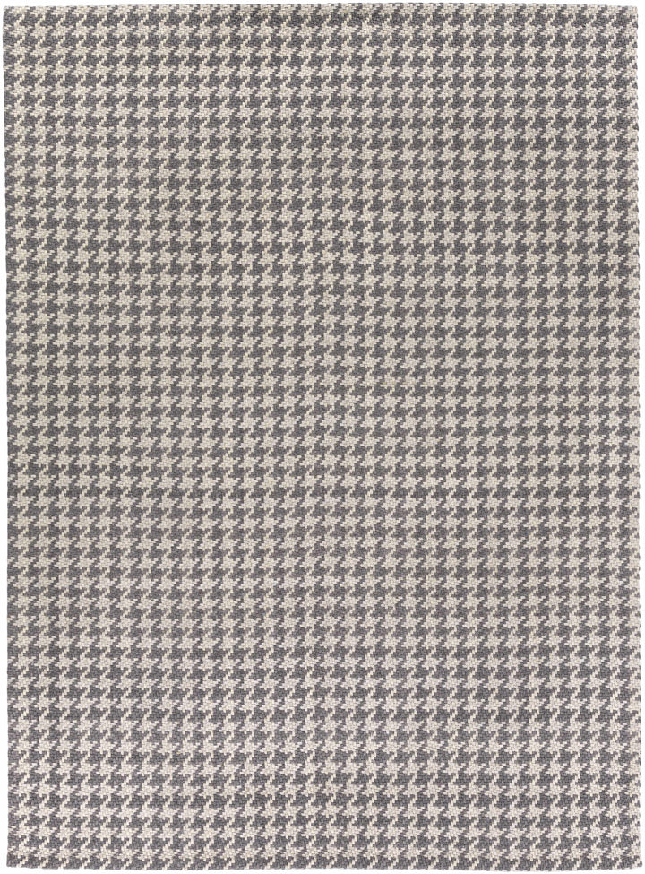 Moab Modern Style Gray Hand Woven Wool Area Rug