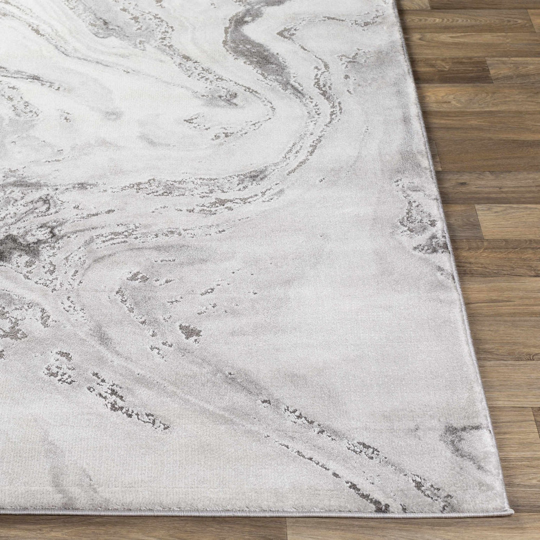Moana Modern Abstract Design Gray Area Rug - The Rug Decor