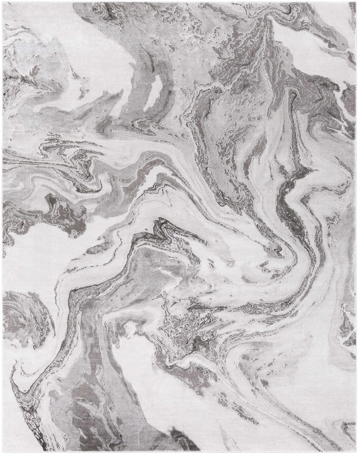 Moana Modern Abstract Design Gray Area Rug - The Rug Decor