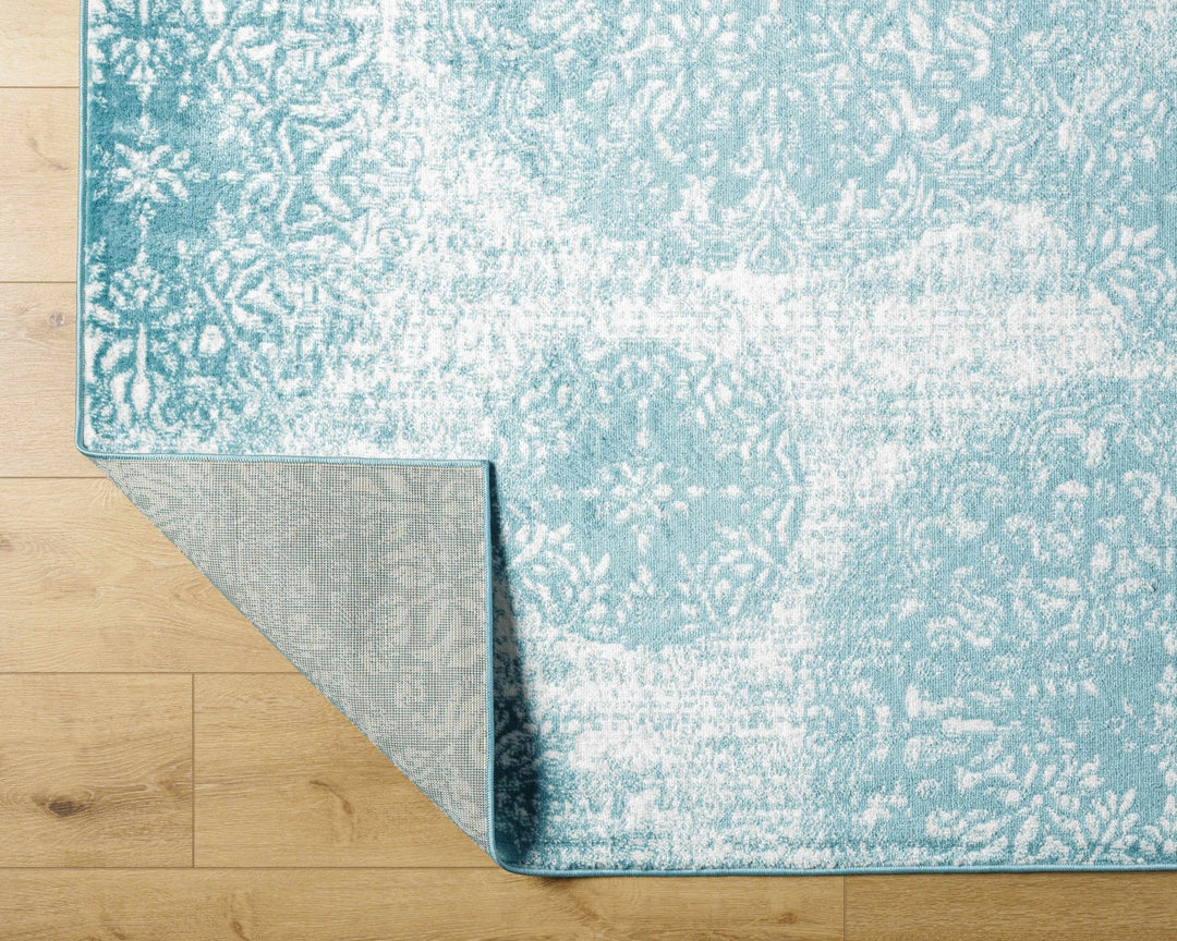 Moani Blue transitional Style Area Rug - The Rug Decor