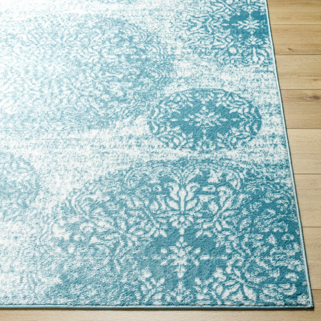 Moani Blue transitional Style Area Rug - The Rug Decor