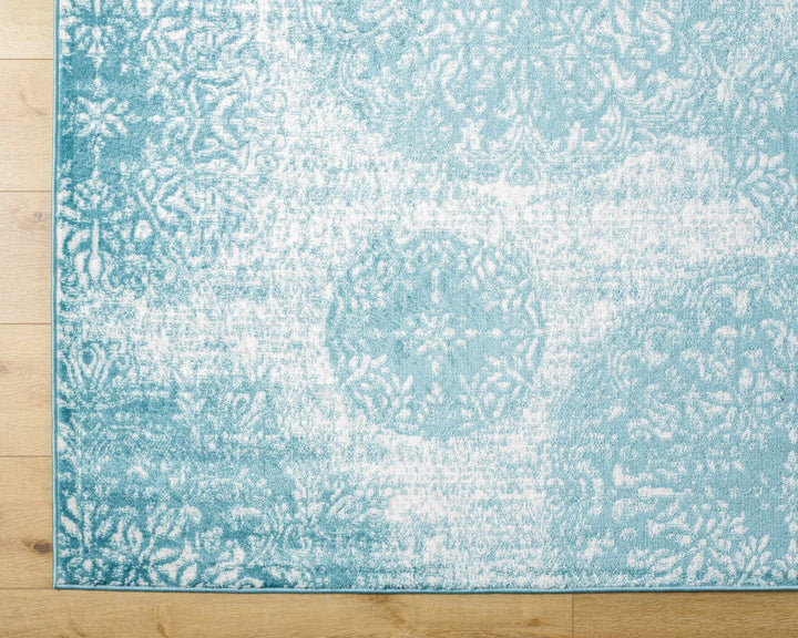 Moani Blue transitional Style Area Rug - The Rug Decor