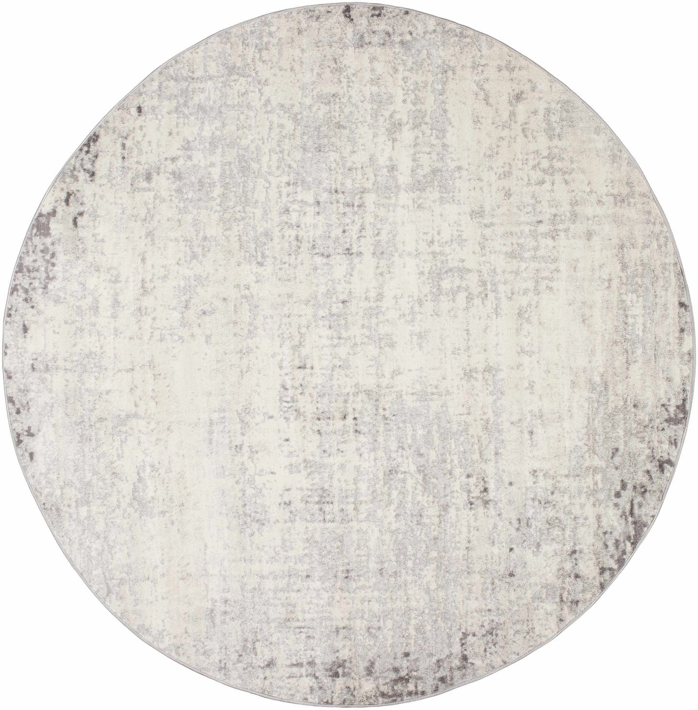Modern Abstract Beige, Silver and Charcoal Multi Size Area Rug - The Rug Decor