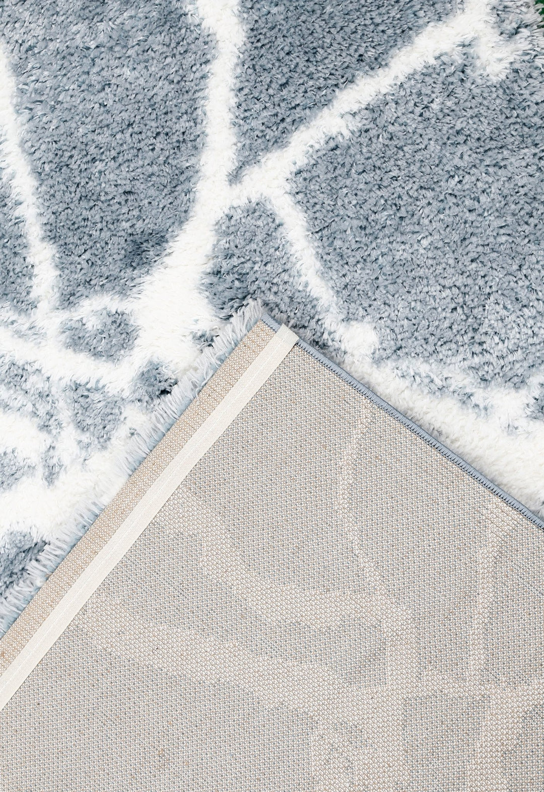 Modern Abstract Design Gray 5x7 Rug - The Rug Decor