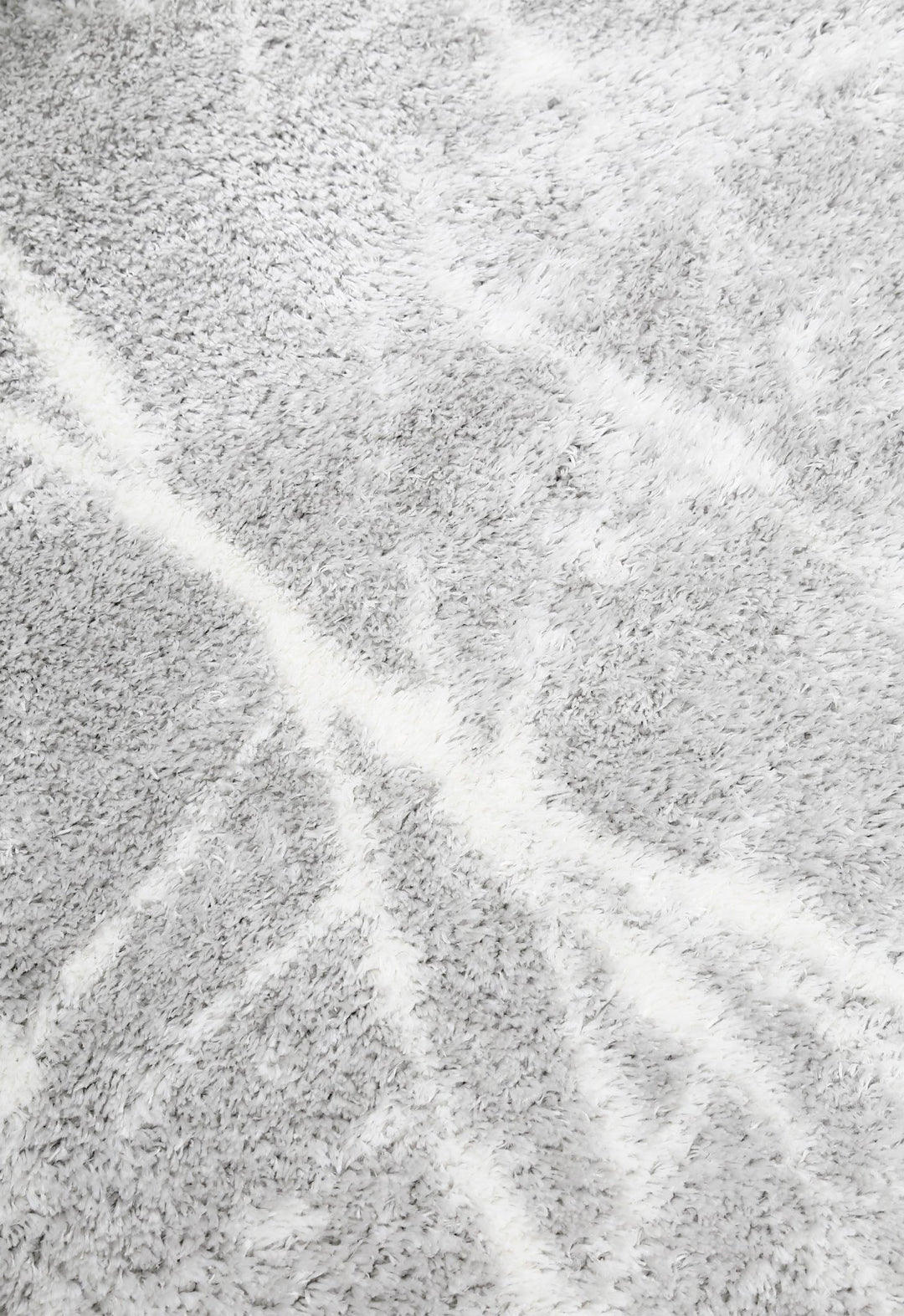 Modern Abstract Design Silver 5x7 Viscose Rug - The Rug Decor