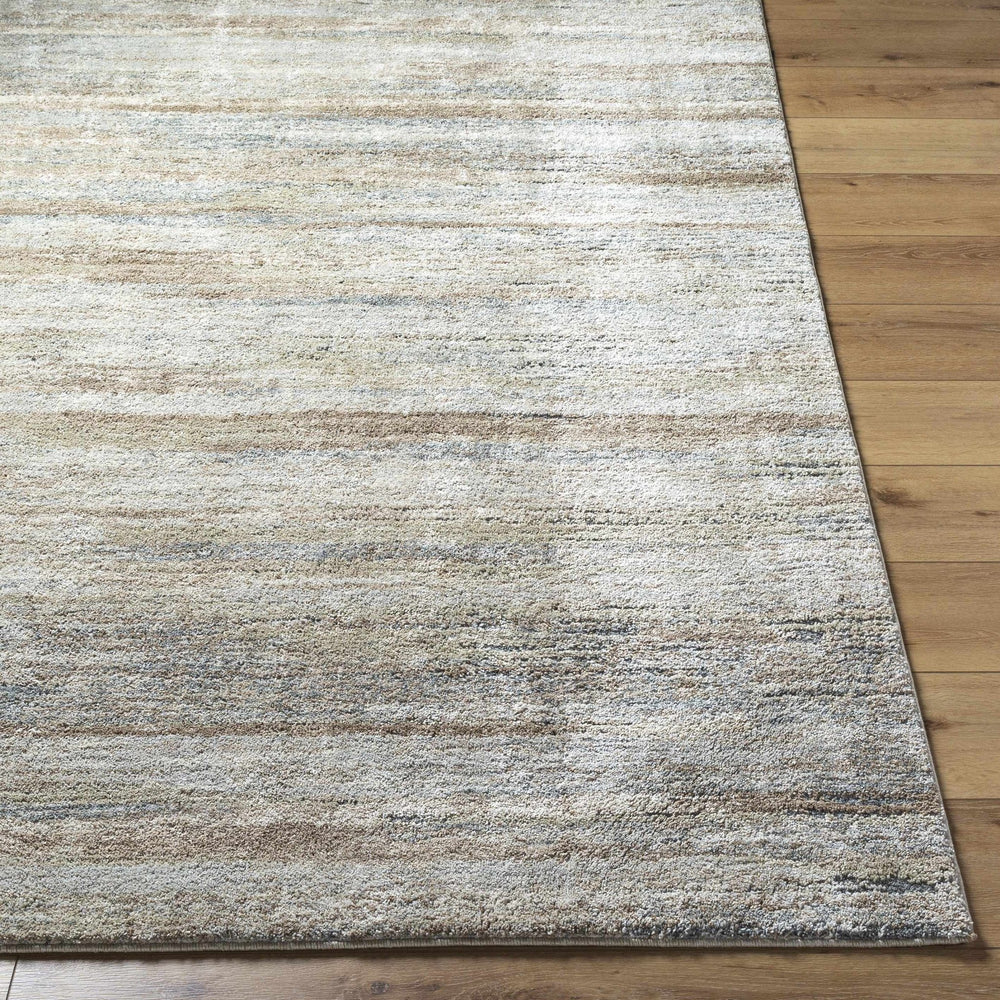 Modern Abstract Design Tan Machine Woven Rug - The Rug Decor