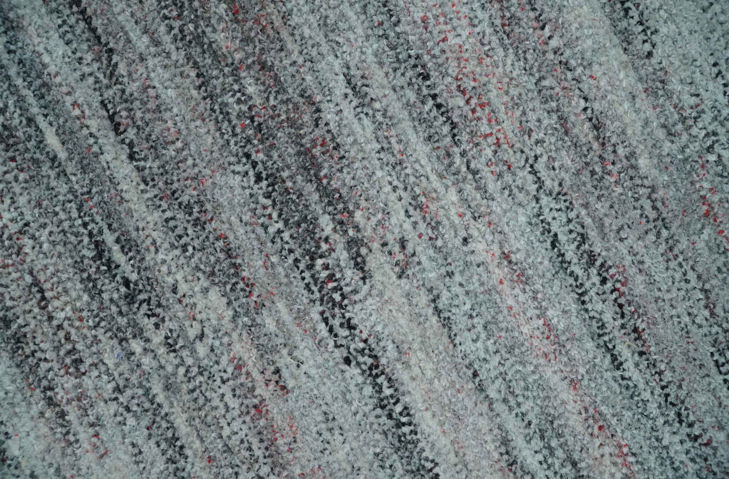 Modern Abstract Silver, Gray, Charcoal and Brown Dari 5x8 Pet yarn Area Rug - The Rug Decor