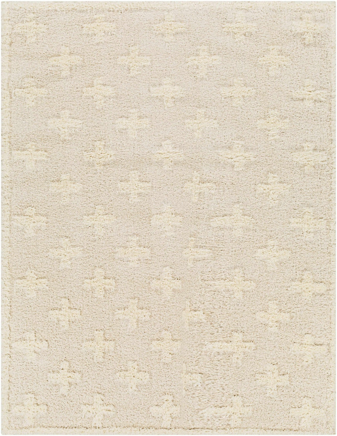 Modern Contemporary Beige Geometric pattern Machine Woven Area Rug - The Rug Decor