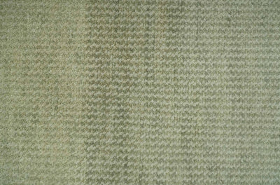 Modern Contemporary Olive, Beige and Ivory Stripes Design Custom Made wool area Rug - The Rug Decor