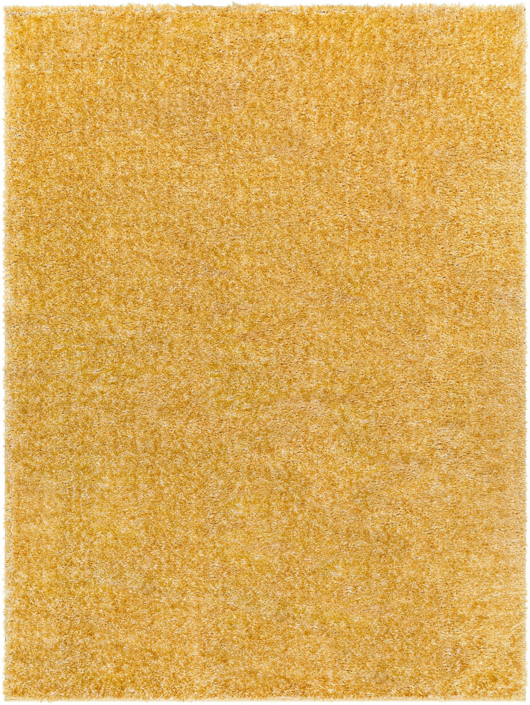 Modern Contemporary Solid Plush Gold Area rug - The Rug Decor
