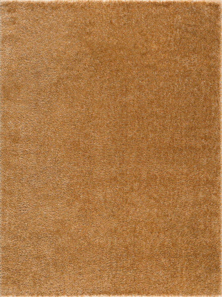 Modern Contemporary Solid Plush Gold Area rug - The Rug Decor