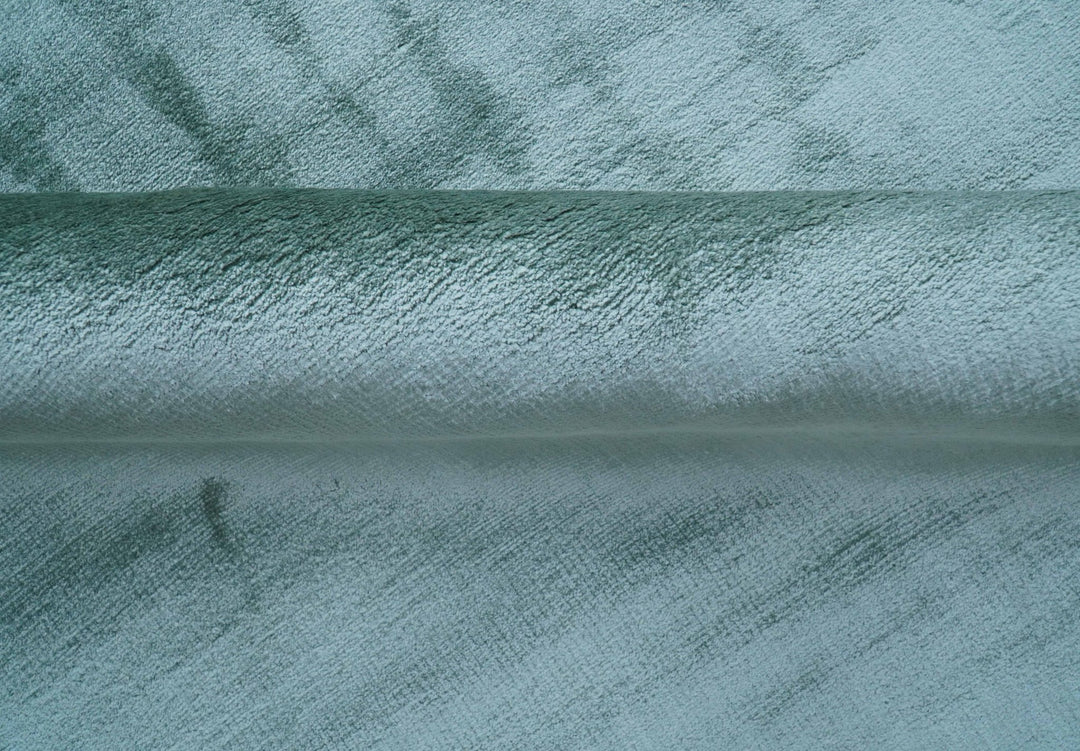 Modern Design Aqua Green Hand Loom 10x14 Art Silk Rug - The Rug Decor