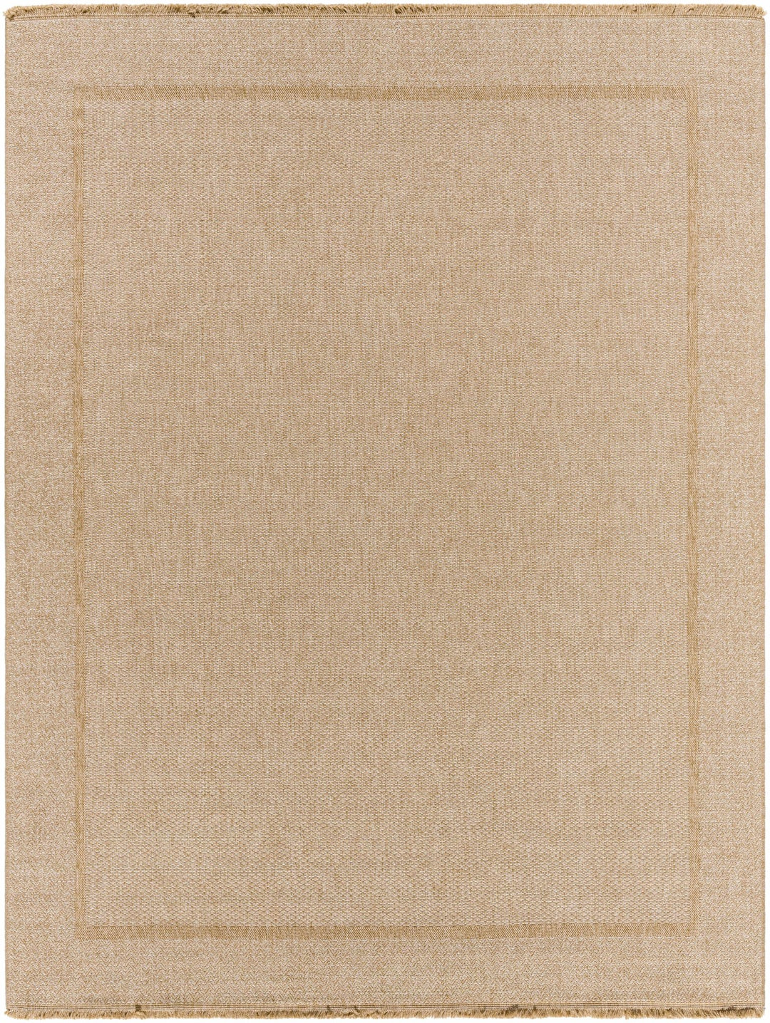 Modern Dorie Beige And White Machine Woven Indoor & Outdoor Rug - The Rug Decor