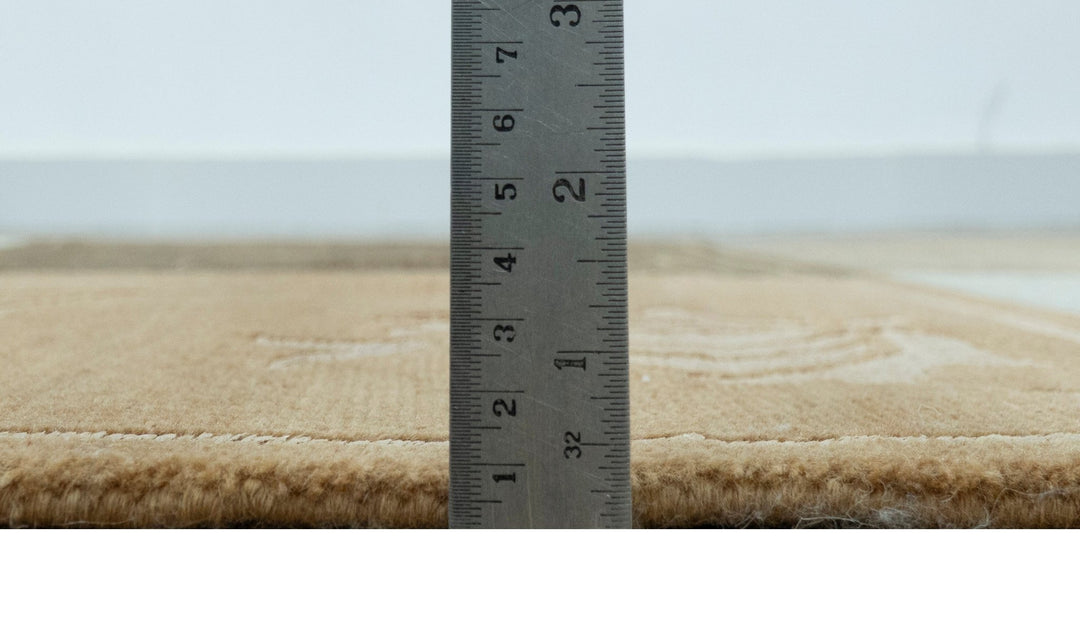 Modern Floral Style Multicolor 4x6 Hand Knotted Wool Area Rug - The Rug Decor