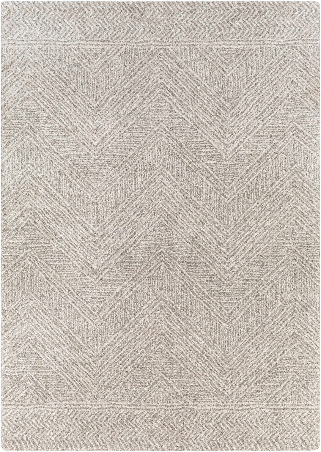 Modern Geometrical Design Beige Rug - The Rug Decor