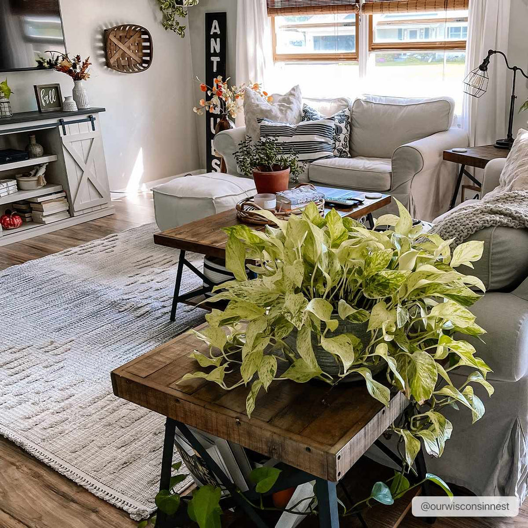 Modern Geometrical Gray, Silver and Charcoal high low texture area rug - The Rug Decor